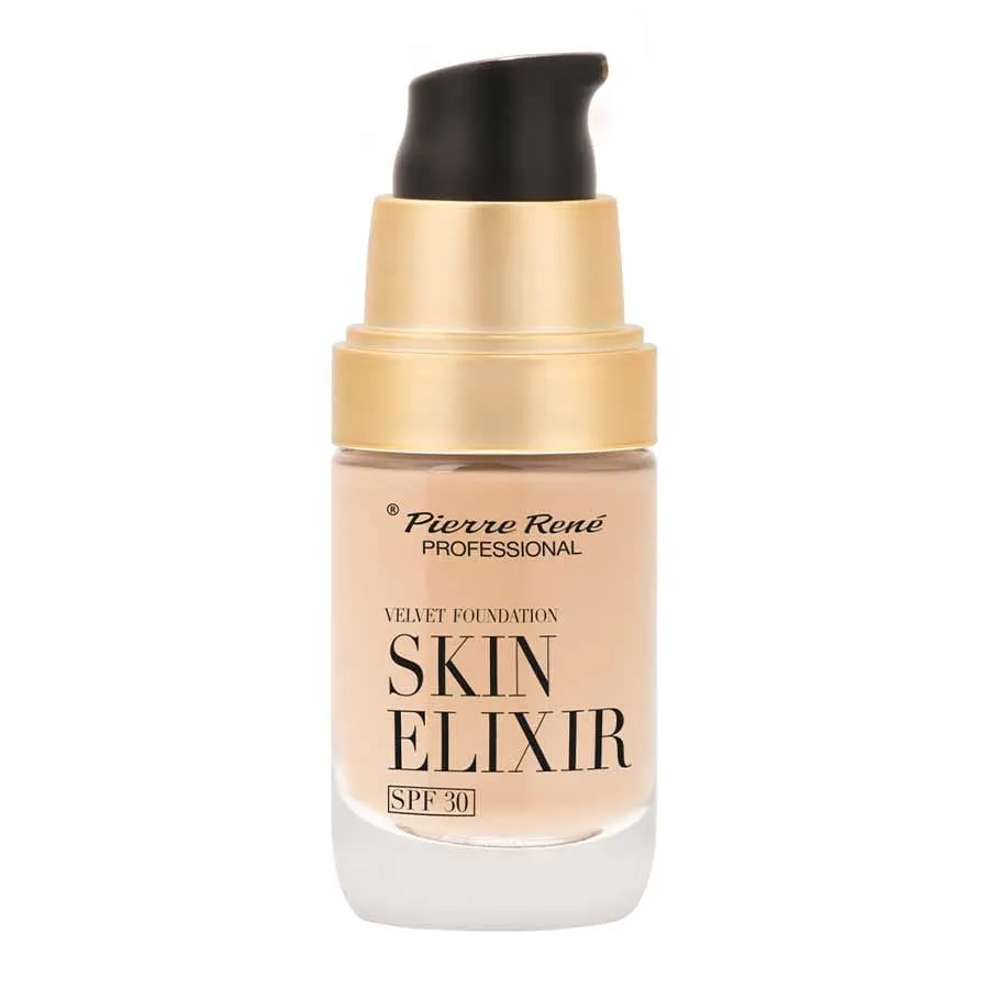 imagen base maquillaje skin elixir spf30 pierre rene abierto
