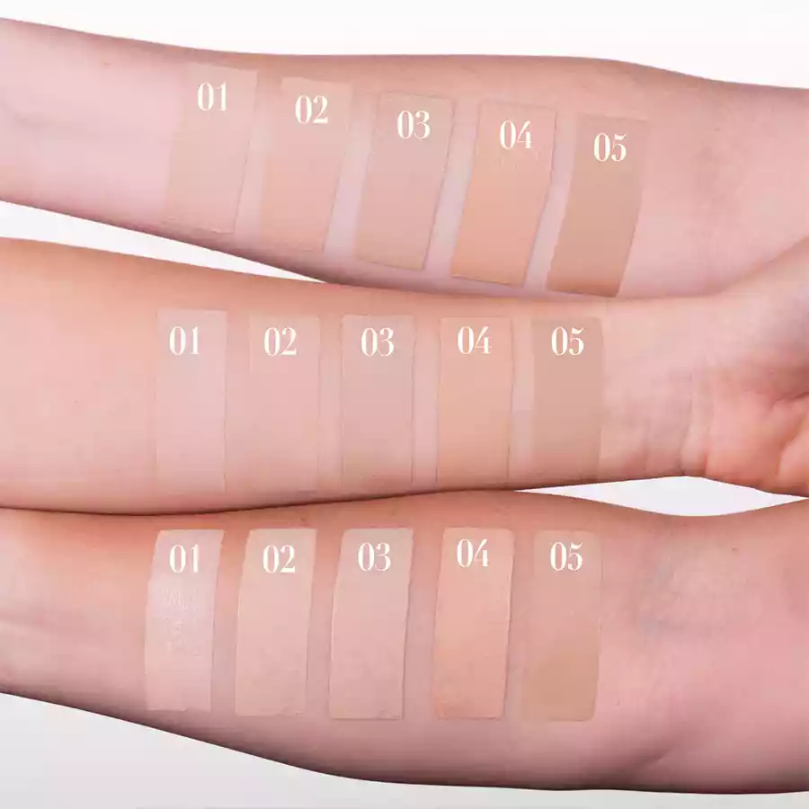 imagen base maquillaje skin elixir spf30 pierre rene tonos
