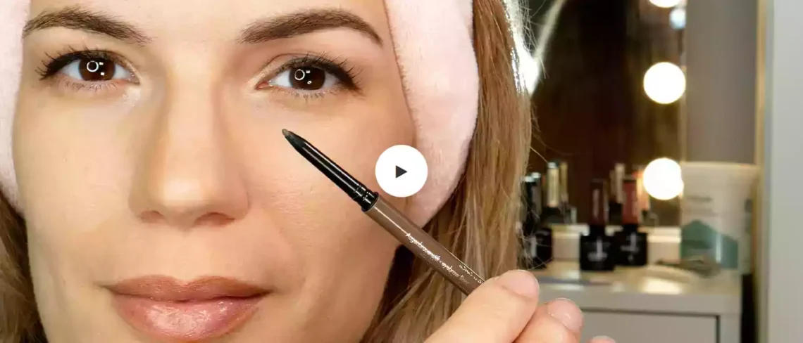 imagen video maquillar cejas con pomada cejas pierre rene