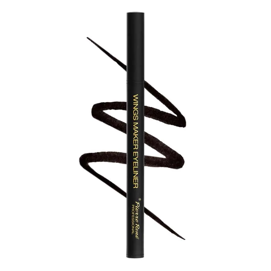foto eyeliner en rotulador wings negro pierre rene