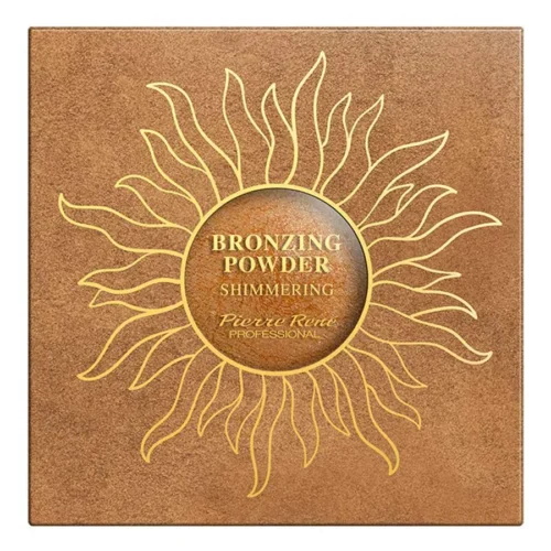 foto polvo brillante bronceador pierre rene