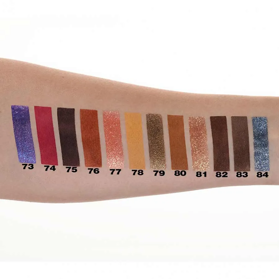 foto sombra brillo foil en godet pierre rene swatches 073 084