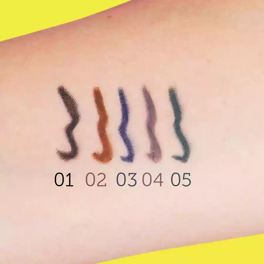 imagen swatch eyeliner larga duracion pierre rene